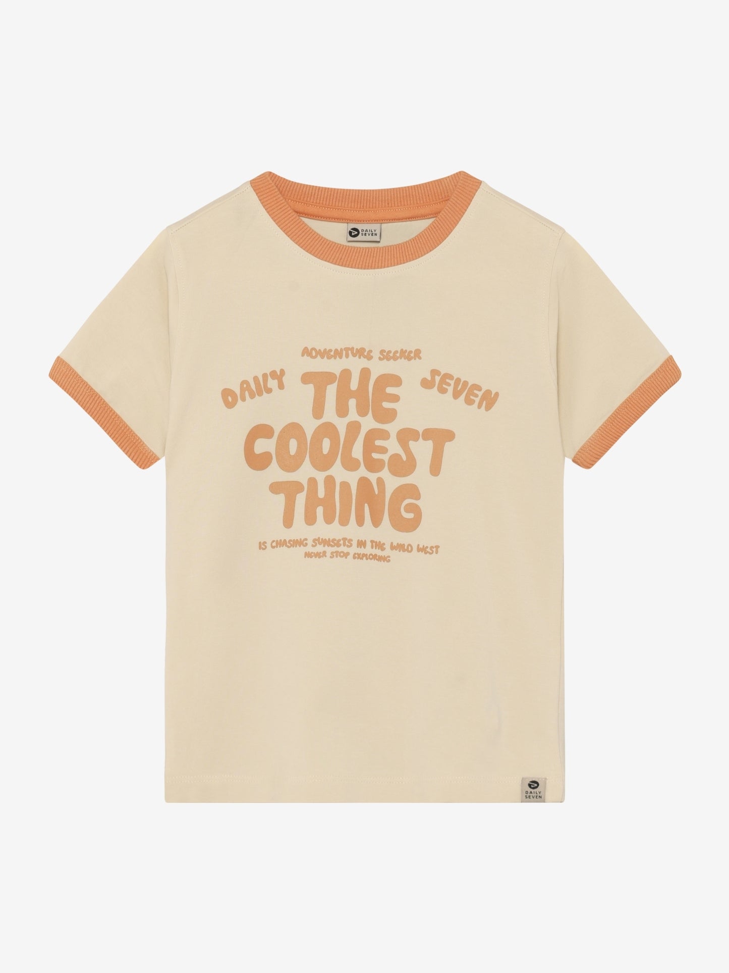 Daily7Kids T-Shirt mit Brustprint GOTS
