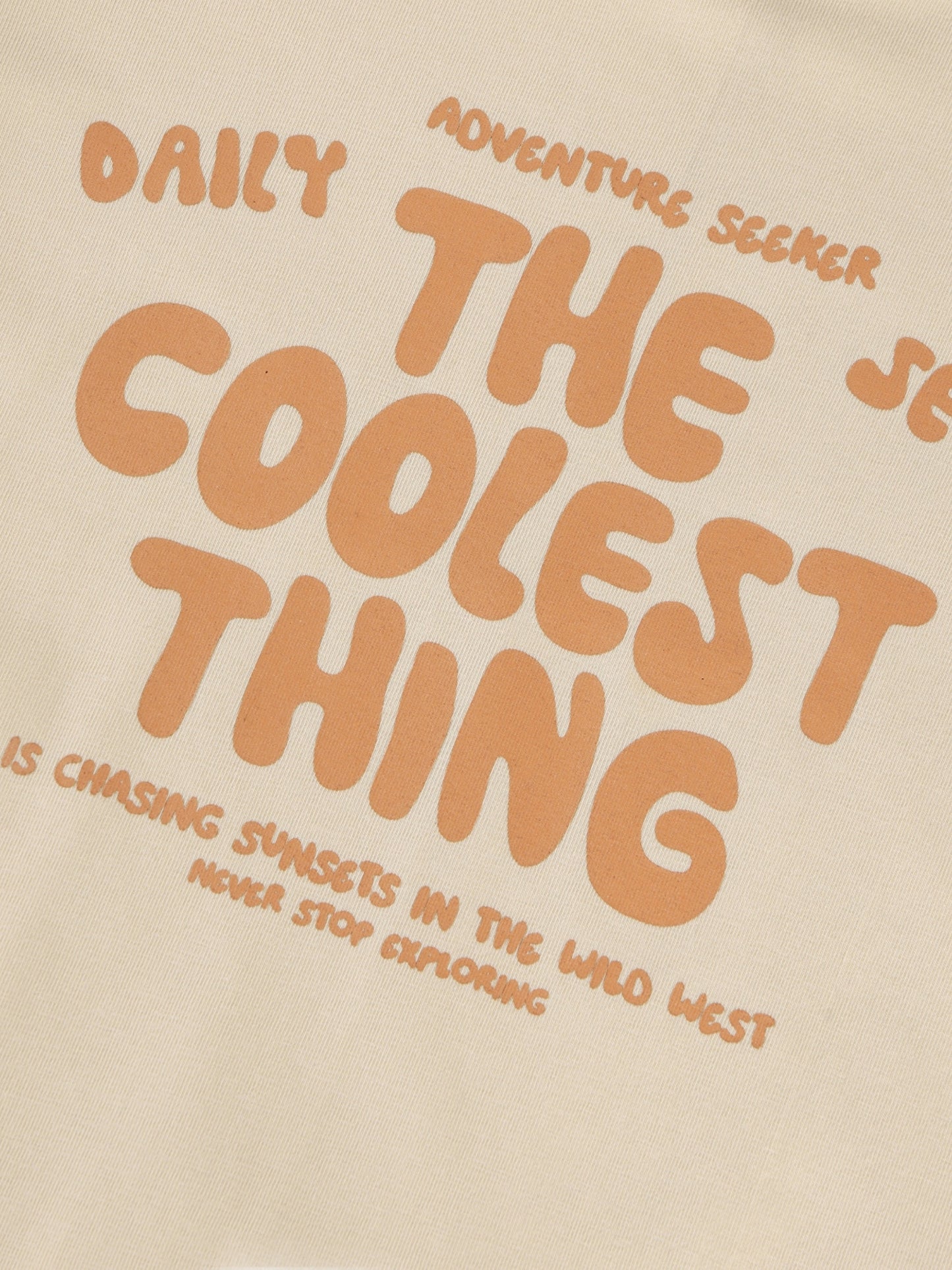 Daily7Kids T-Shirt mit Brustprint GOTS