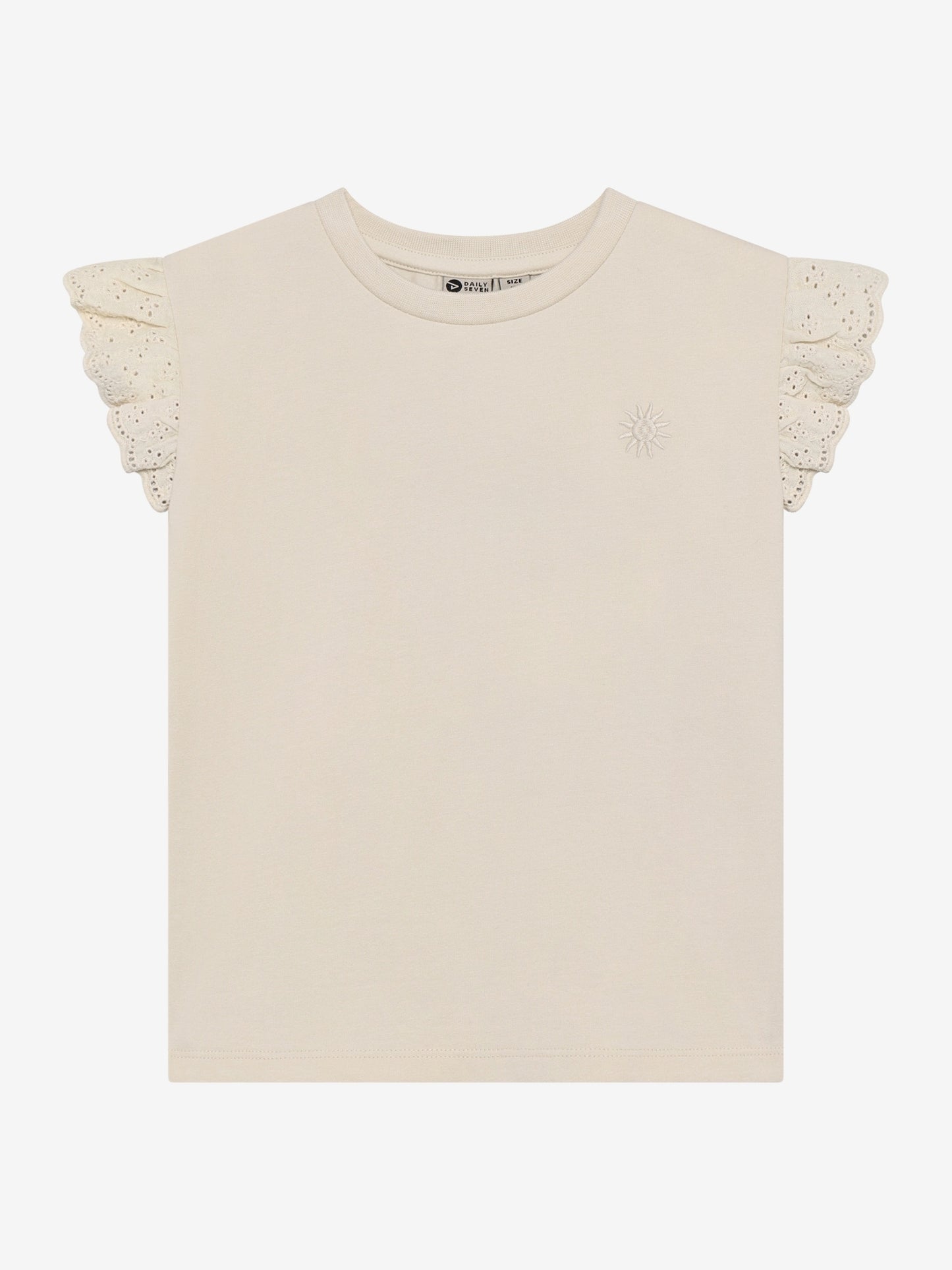 Daily7Kids T-Shirt mit Stickerei-Detail GOTS