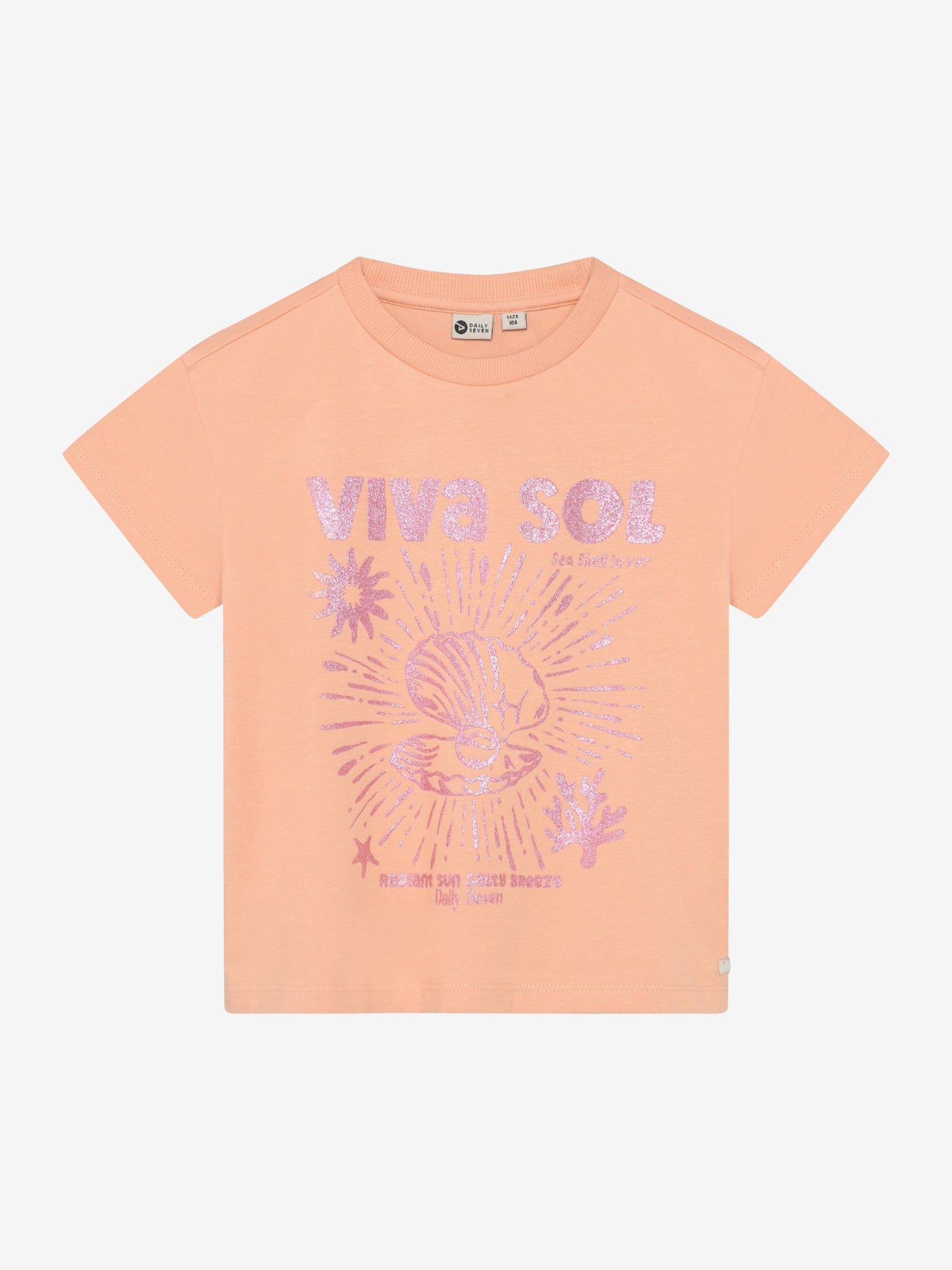 Daily7Kids T-Shirt mit Glitzerprint