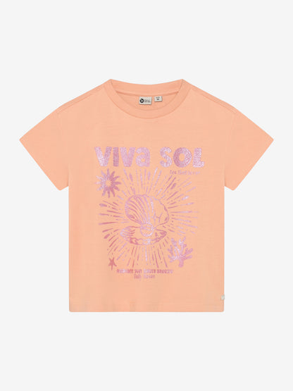 Daily7Kids T-Shirt mit Glitzerprint