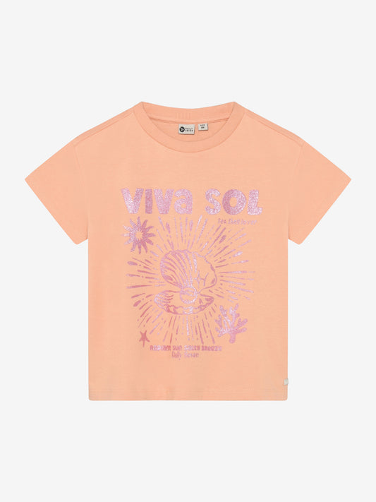 Daily7Kids T-Shirt mit Glitzerprint