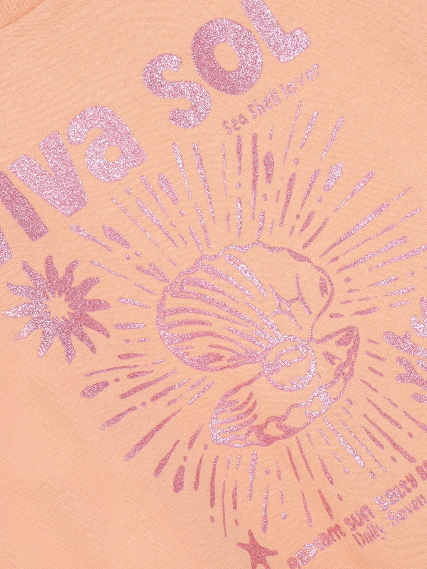 Daily7Kids T-Shirt mit Glitzerprint