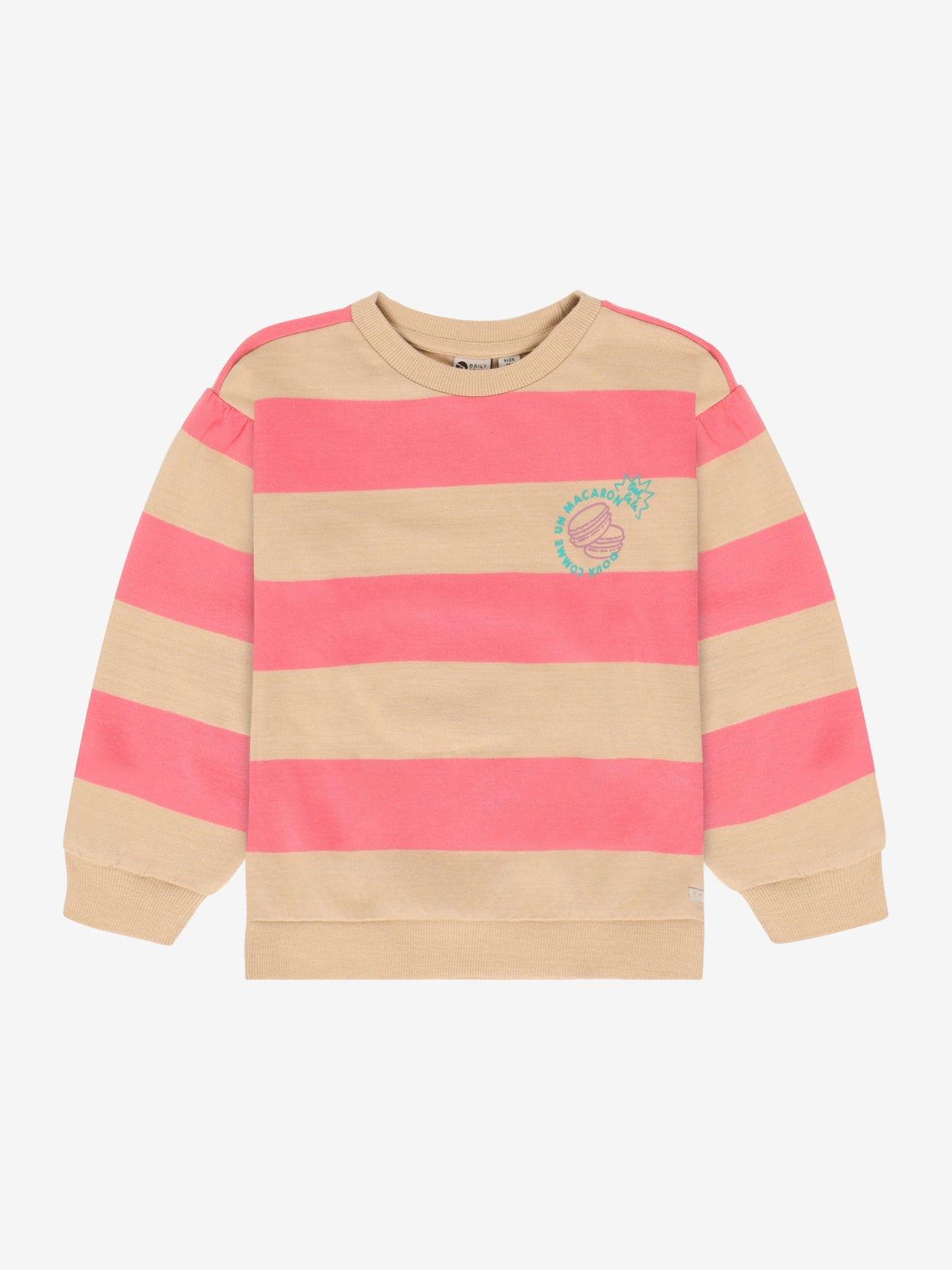 Daily Seven Sweatshirt gestreift GOTS