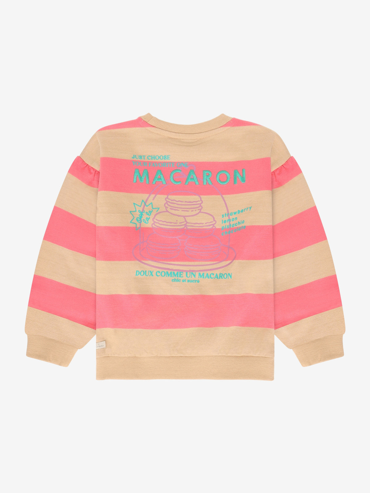 Daily Seven Sweatshirt gestreift GOTS
