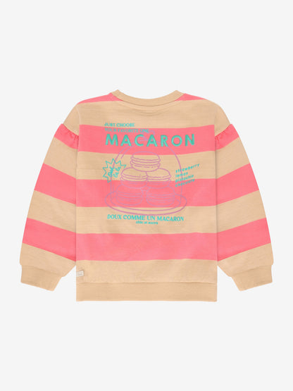 Daily Seven Sweatshirt gestreift GOTS