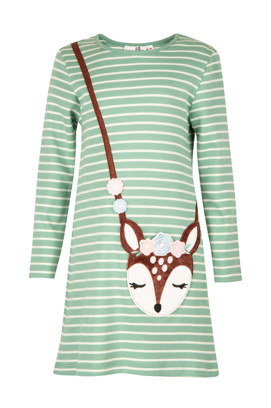Happy Girls Kleid Langarm mit Taschenapplikation