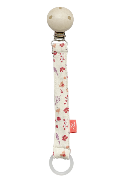Kikadu Schnullerkette Blümchen