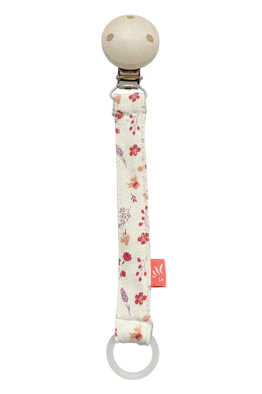 Kikadu Schnullerkette Blümchen