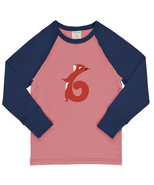 Maxomorra Langarmshirt Raglanärmel 6 Jahre GOTS