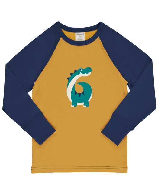 Maxomorra Langarmshirt Raglanärmel 6 Jahre GOTS