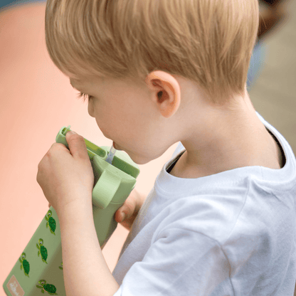 Mabebi Trinkflasche aus Silikon mit Schildkröten 350ml
