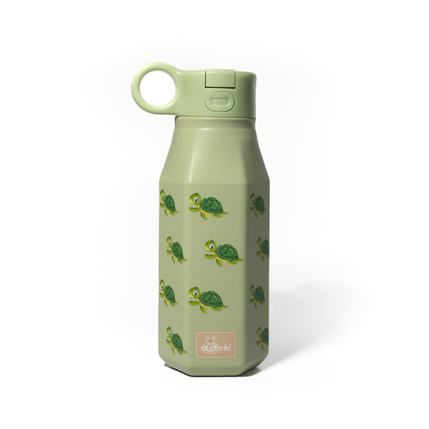 Mabebi Trinkflasche aus Silikon mit Schildkröten 350ml