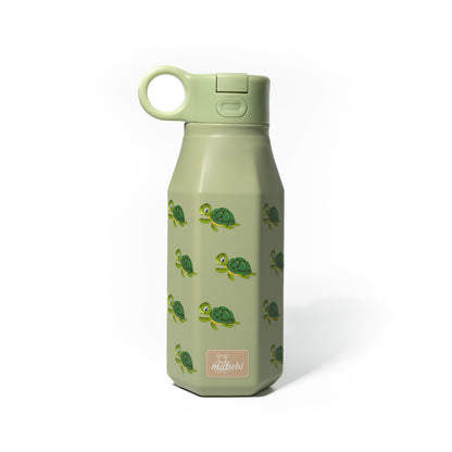 Mabebi Trinkflasche aus Silikon mit Schildkröten 350ml