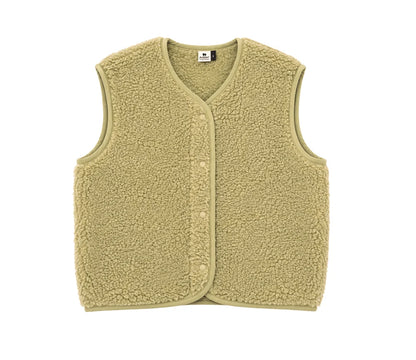 Alwero Weste TYB Adult aus Bio-Wolle Ultralight Pistachio
