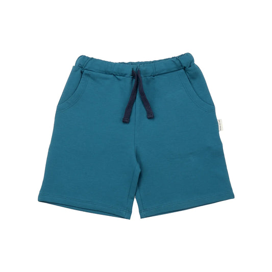 Walkiddy Shorts Blue Coral GOTS