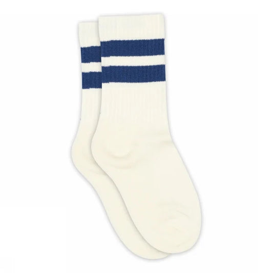 MPkids Tennissocken Andy mit blauen Streifen
