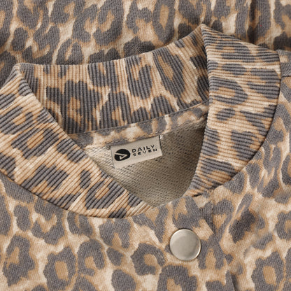 Daily7Kids Jacke mit Leoprint