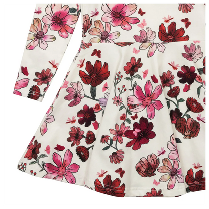 Ma-ia Kleid Langarm Winter Garden aus Bio-Baumwolle