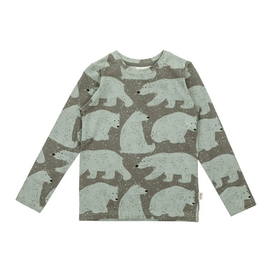 Ma-ia Langarmshirt  mit Polarbärenprint