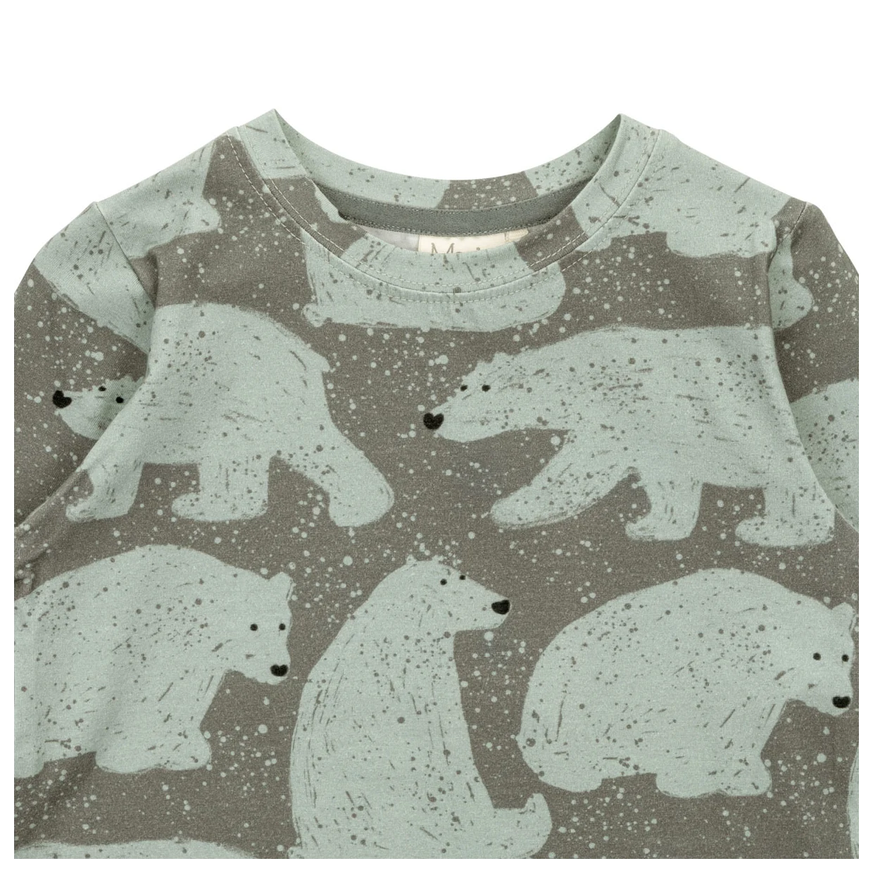 Ma-ia Langarmshirt  mit Polarbärenprint