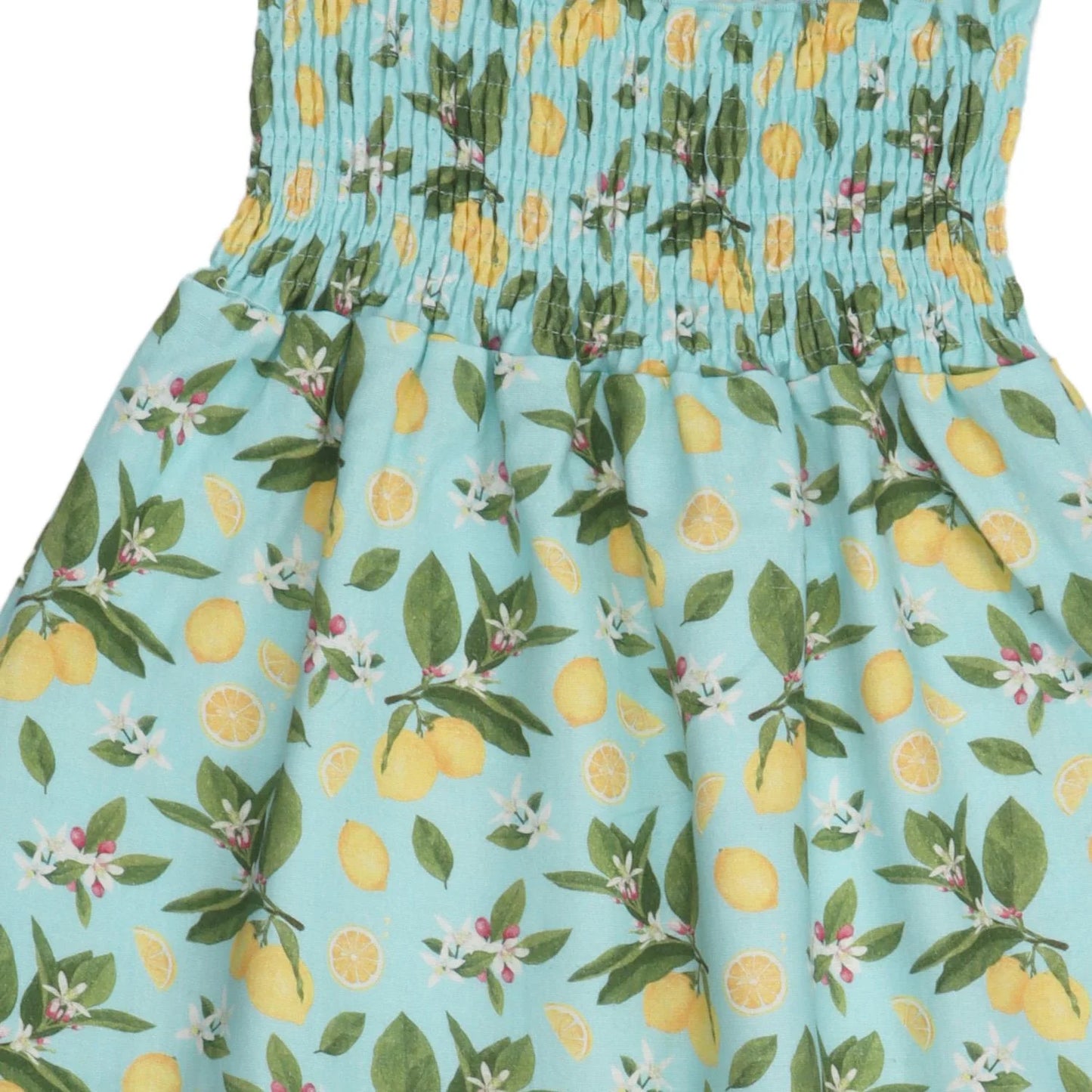 Walkiddy Trägerkleid Citrus Bloom-Strap Dress GOTS