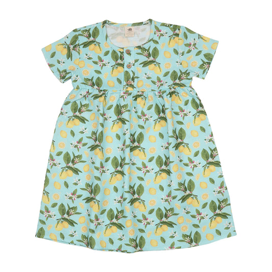 Walkiddy Kleid Citrus Bloom-Dress GOTS