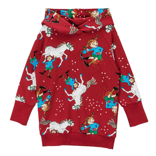 Martinex Pippi Langstrumpf Hoodie Kleid