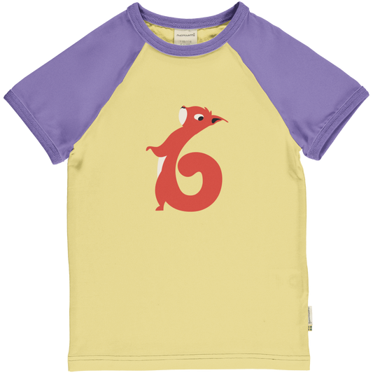 Maxomorra T-Shirt Raglan 6 Jahre GOTS