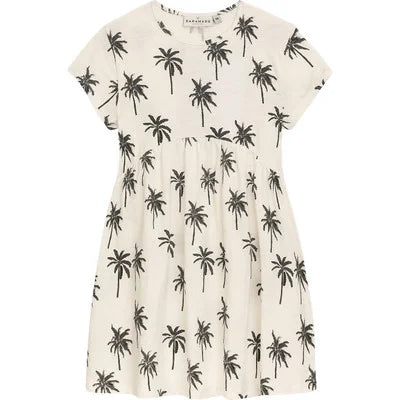 Danamade Sommerkleid DADELE mit Palmenprint