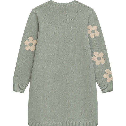 Danamade Strickkleid DKATRINE mit Blumen