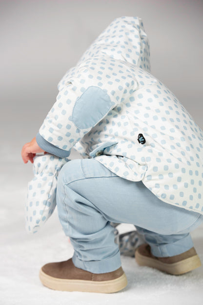 Ducksday Baby Winterjacke Jackie mit Handschuhen