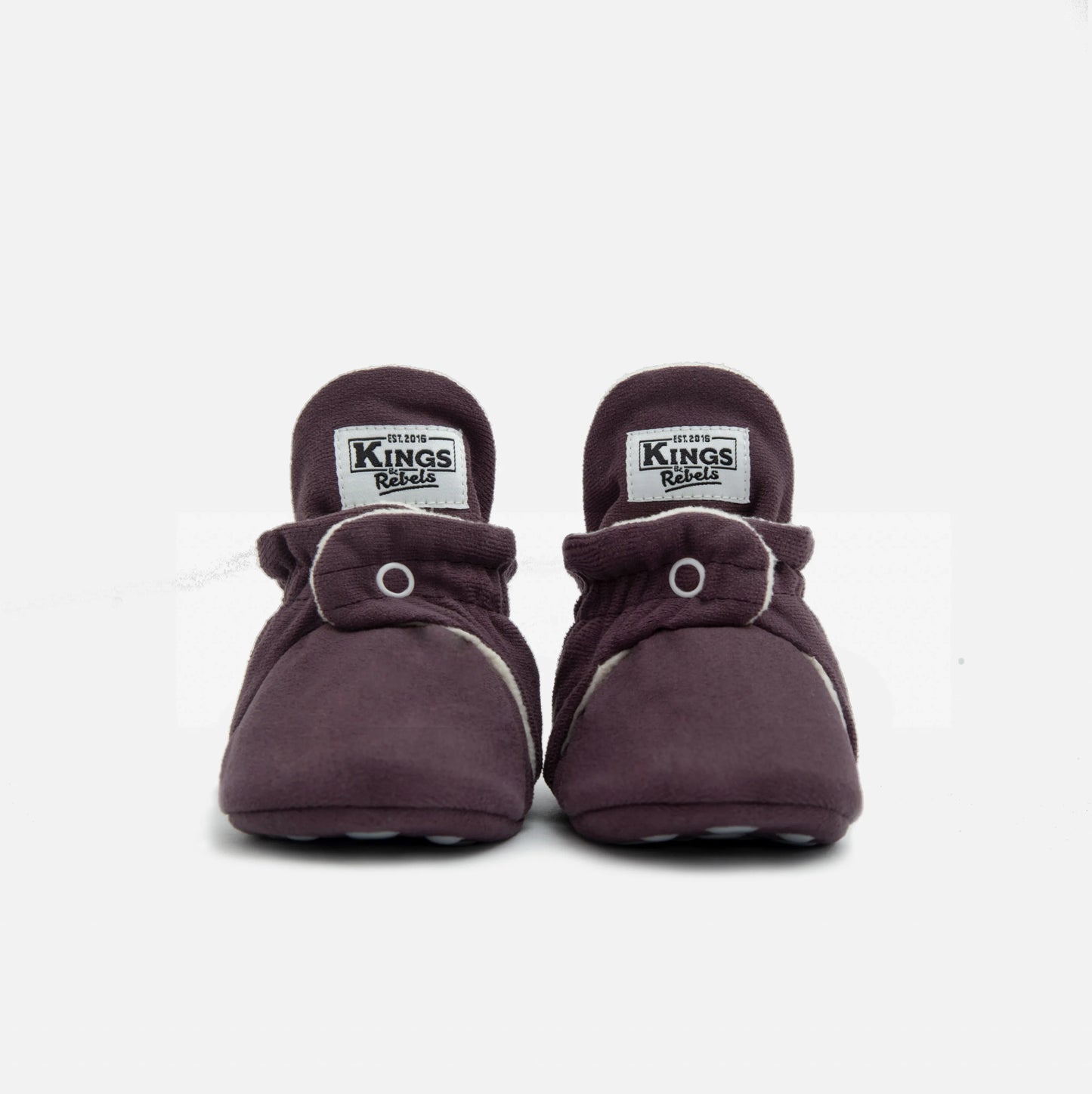 Kings & Rebels Booties Gamuza Gripper - Plum