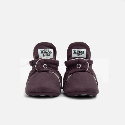 Kings & Rebels Booties Gamuza Gripper - Plum