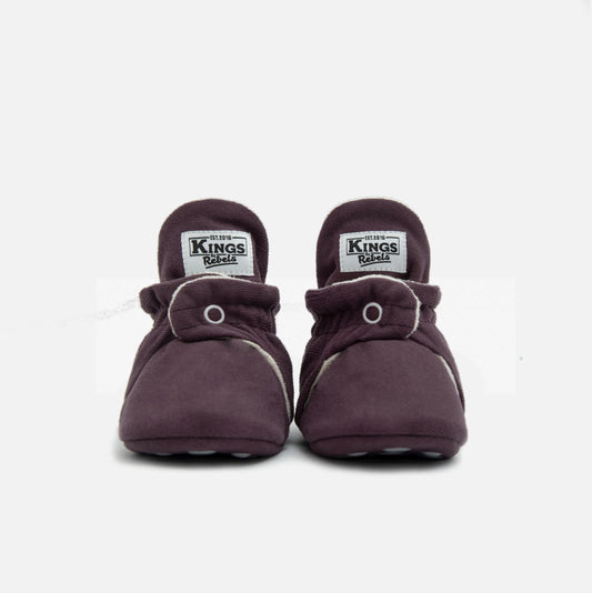 Kings & Rebels Booties Gamuza Gripper - Plum