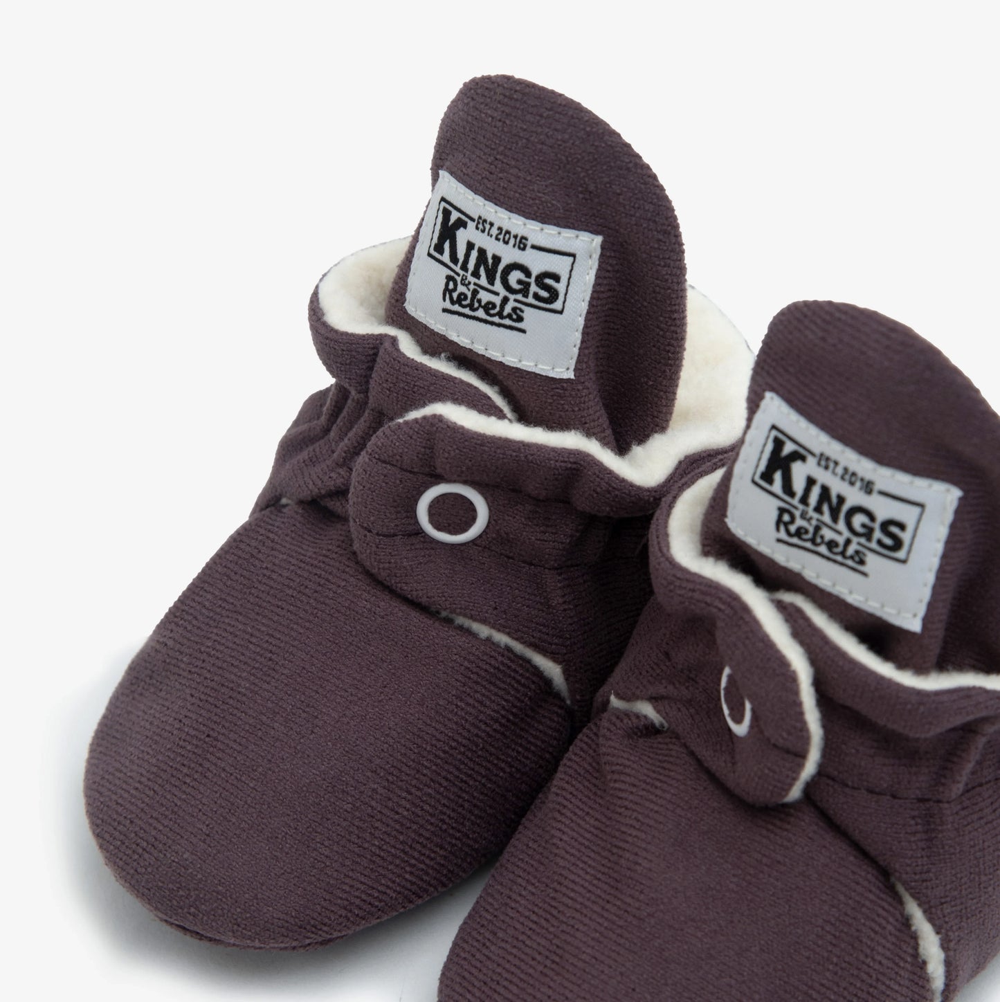 Kings & Rebels Booties Gamuza Gripper - Plum