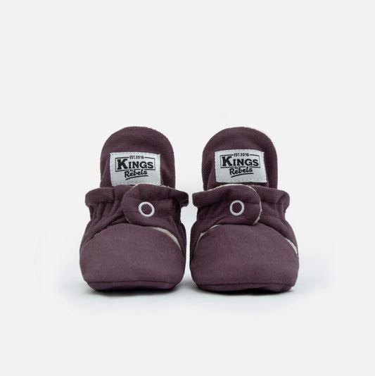 Kings & Rebels Booties Gamuza Classic - Plum