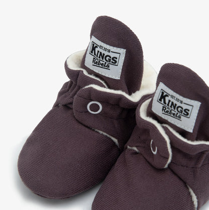 Kings & Rebels Booties Gamuza Classic - Plum