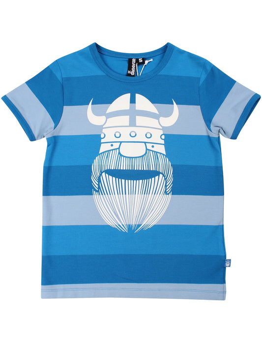 Danefae T-Shirt gestreift mit Wikingerprint ERIK