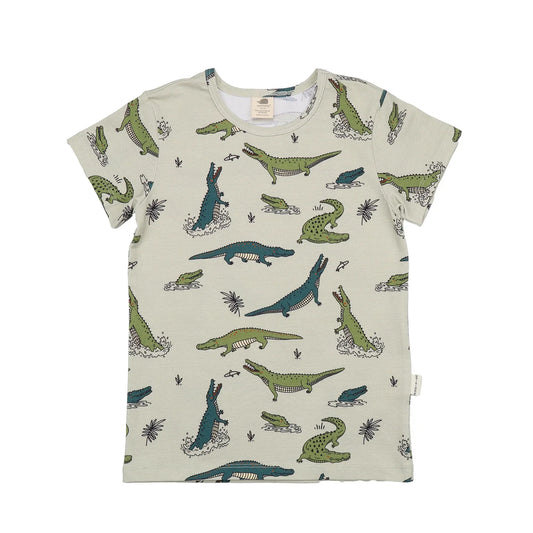 Walkiddy T-Shirt Funny Crocodiles GOTS