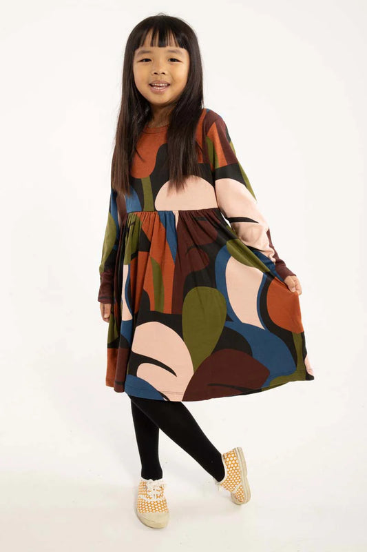 Danefae Kleid Langarm Danepopsicle Black Trops