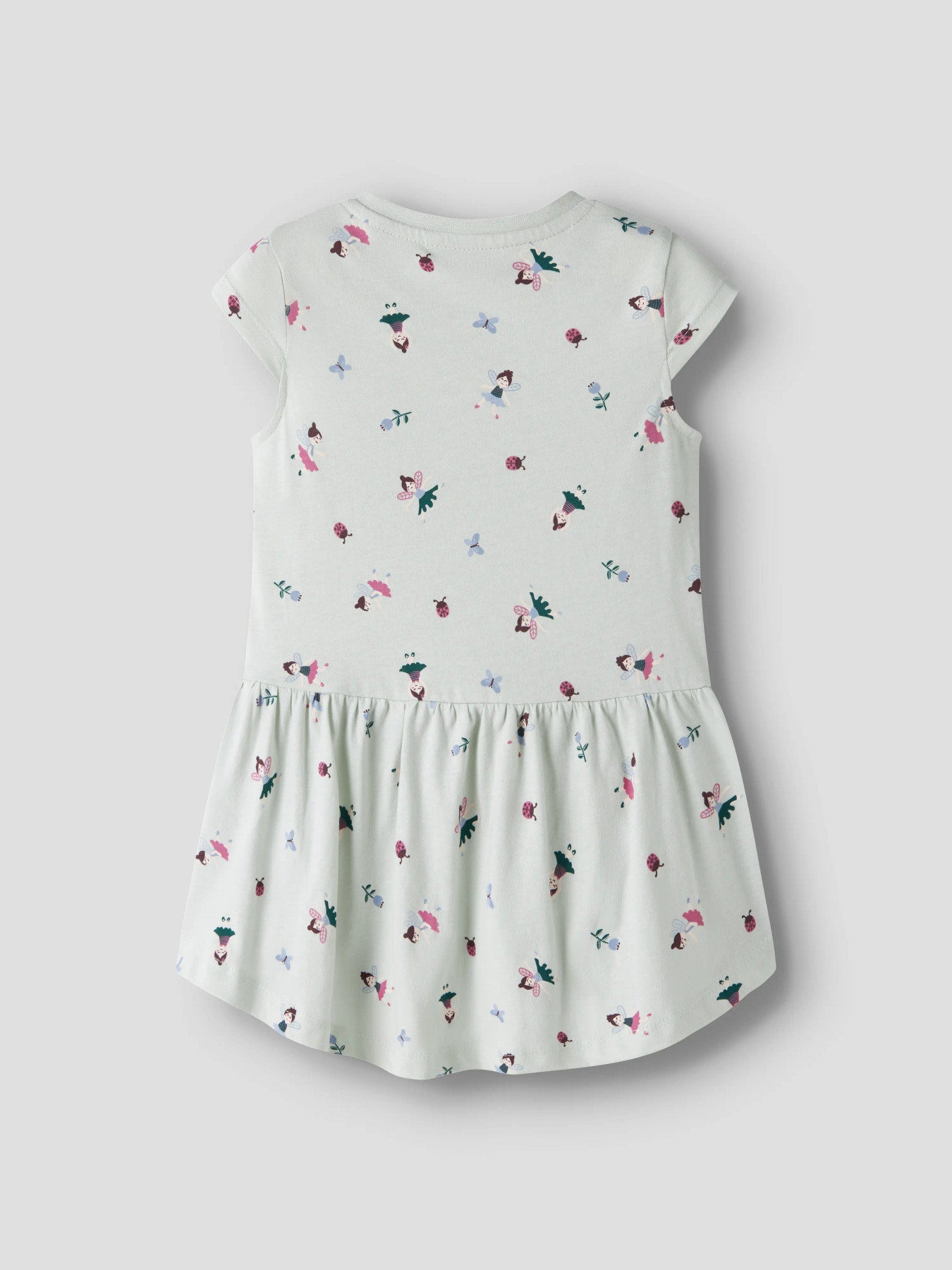 Name it Kleid Kurzarm mit Alloverprint aus Bio-Baumwolle