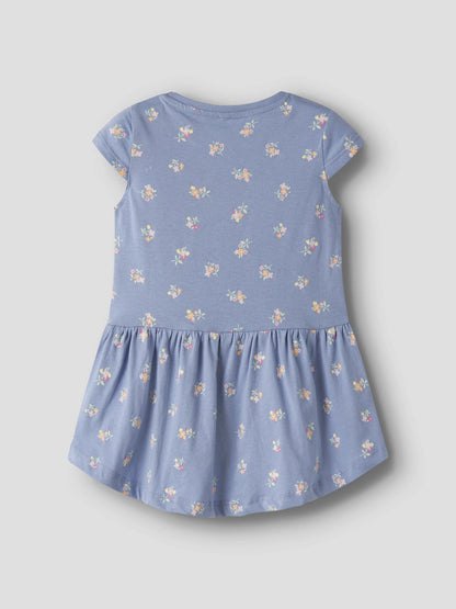 Name it Kleid Kurzarm mit Alloverprint aus Bio-Baumwolle