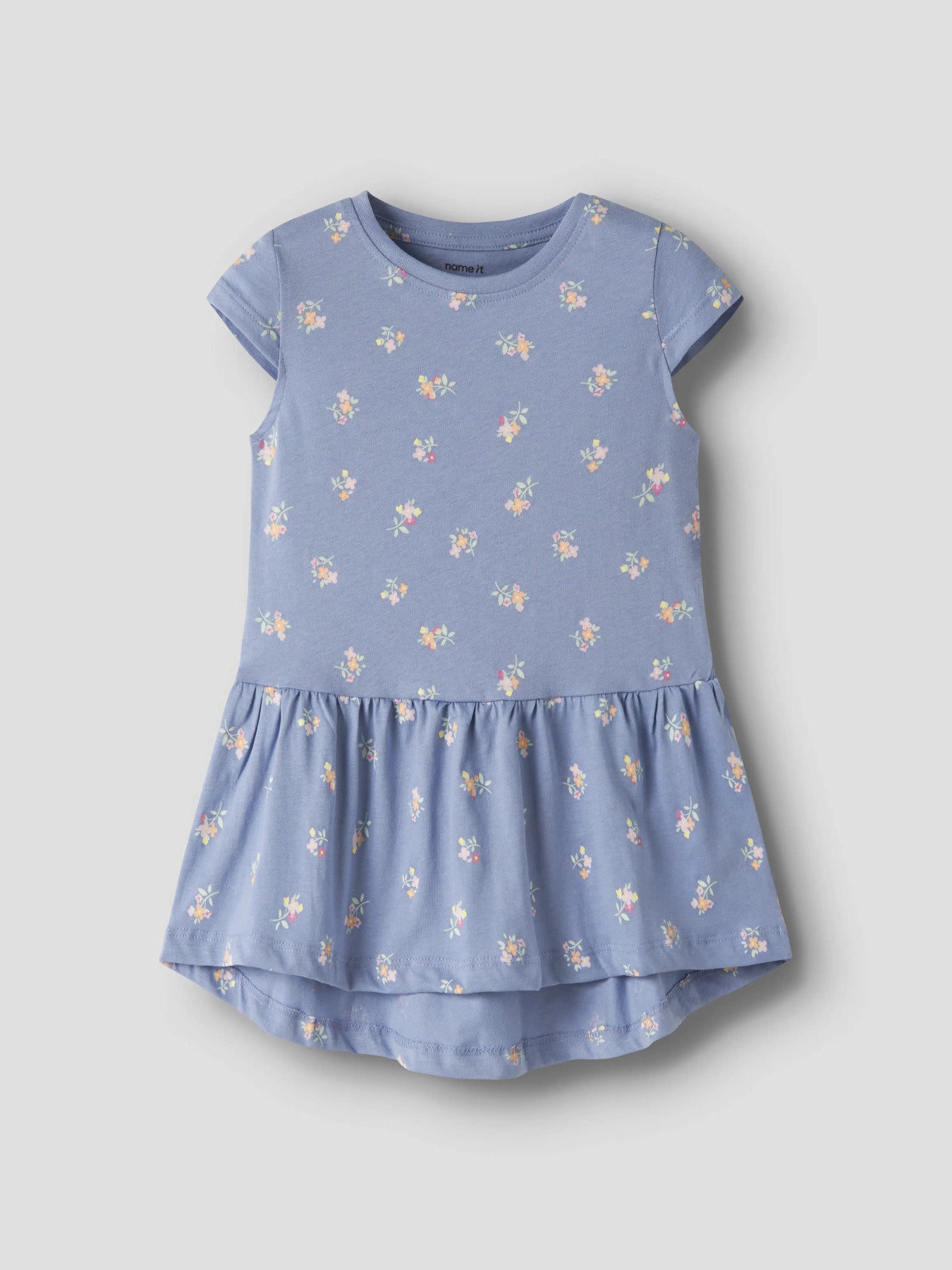 Name it Kleid Kurzarm mit Alloverprint aus Bio-Baumwolle