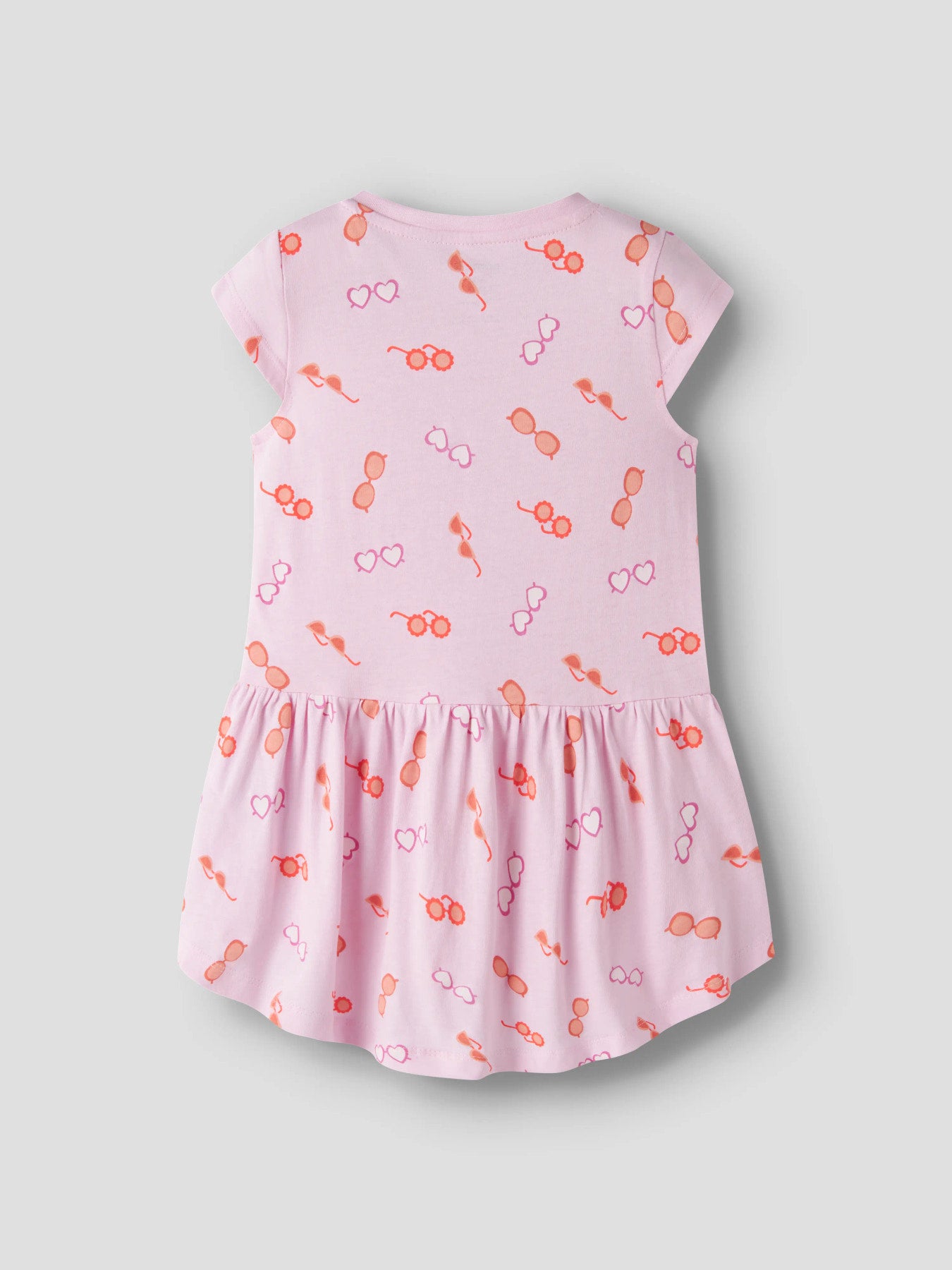 Name it Kleid Kurzarm mit Alloverprint aus Bio-Baumwolle