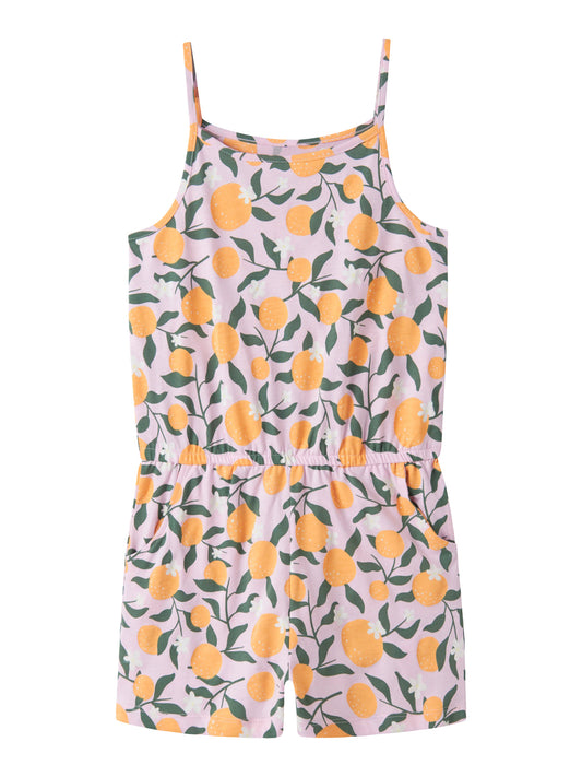 Name it Jumpsuit mit Zitrusfrüchten
