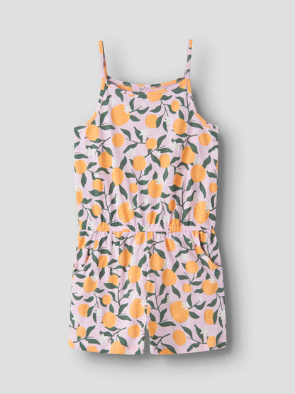 Name it Jumpsuit mit Zitrusfrüchten
