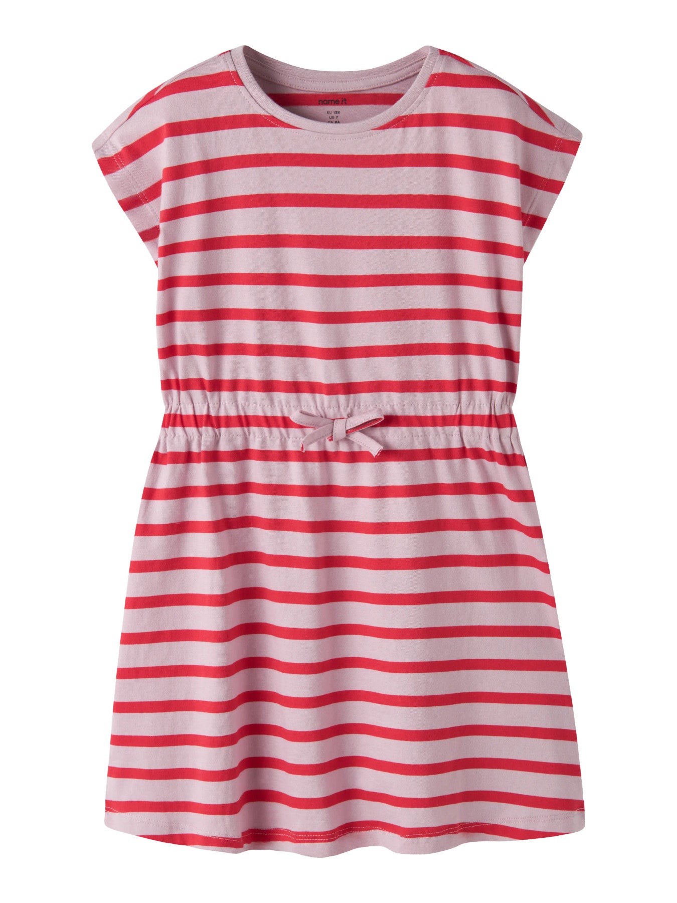 Name it Kleid Kurzarm gestreift