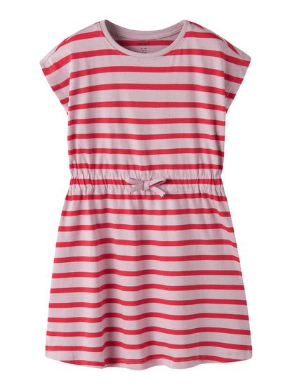 Name it Kleid Kurzarm gestreift