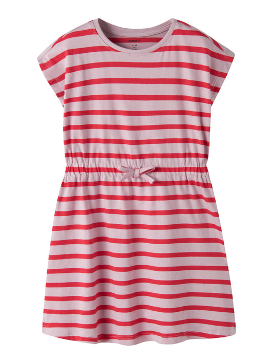 Name it Kleid Kurzarm gestreift